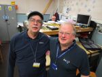 Click to view big image Dave Mallet and Graham Whiteside